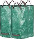 3x 120L rivbeständiga trädgårdspåsar