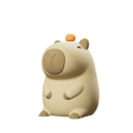 Miniatyrbillede 1 af 4: Silikone natlampe med Capybara, genopladelig LED sengelampe med variabel intensitet og timer, egnet til soveværelse og stue