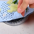 Miniatyrbillede 4 af 5: 4 stk. bruse- og vaskefiltre i stjerneformet silikone, badekarsskærm og køkkenvask afløbsfiltre, kan bruges til brusere af
