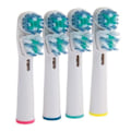 Pikkukuva 1 / 2: 4 kpl Harjaspäätä Sähköhammasharjaan, Dual Clean -malli, Oral B:lle