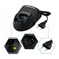 Miniatyrbillede 5 af 5: Anvendelig Bosch BAT411 12V BOSCH 10.8V Elværktøj oplader Lithium-ion håndboremaskine
