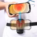 Pikkukuva 3 / 5: Älypuhelimen vyöpidike, universaali reppu matkapuhelimille jopa 7 tuuman kokoisille - 360° kierto kuntosali lenkkeily pyöräily iPhone X 11 12 Max 13 Pro, Samsung Not