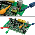 Miniatyrbild 4 av 5: 30 st Krokodilklämmor för Multimeter, Elektronik Test Krok, Gripklo Testprob, Testkrokar Multimeter Tillbehör - För Reparationsverktyg, PCB testtång, I