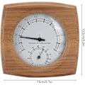 Miniatyrbild 4 av 5: Termometer / hygrometer, Inomhus Trä 2-i-1 För Bastu Bastu Thermo-hygrometer Termometer