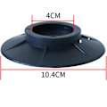 Miniatyrbild 2 av 5: 4 st tvättmaskinsfotdynor Anti-vibration matta Gummi Anti-vibration dämpande dynor Torktumlare Anti-vibration matta Svart