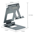 Miniatyrbillede 2 af 4: Metalstativ (Sølv)