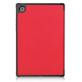 Pikkukuva 4 / 4: Kolminkertainen suojakotelo Samsung Tab A8 2022sm X205 X207 (punainen)