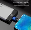 Miniatyrbilde 4 av 5: Rød Mini Bærbar USB 3A Magnetisk Adapter 540 Graders Hurtiglading Android Hode/Type C/Apple Hode