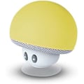 Miniatyrbilde 1 av 5: 7,3*7,3*8,9cm (gul) Vanntett Bluetooth-høyttaler Sopp Mob - Kraftig lyd - Multifunksjon - Kan festes med sugekopp hvor som helst - Gaveidé