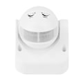 Miniatyrbillede 2 af 4: Stor infrarød sensor switch 220V-240V 180 graders vinkel hvid