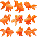 Miniatyrbilde 1 av 4: 15 stk kunstige akvariefisk i plast, realistiske fisk til pynt