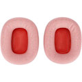 Miniatyrbild 4 av 4: Öronkuddar, 2 st öronkuddar ersättning i memory foam form i flexibelt proteinläder reservkudde för airpod-hjälm (rosa)