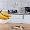 Miniatyrbild 5 av 5: Bananställ med Rund Bas, Banankrok, Fruktförvaring, guld
