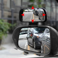 Miniatyrbillede 4 af 4: 360° Rotation Udvendige Blinde Vinkel Spejle, Bil Blinde Vinkel Spejl Vidvinkel 360 ​​Justerbar Bak Spejl 2stk/lot