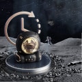Pikkukuva 2 / 3: Luova astronautti langaton bluetooth-kaiutin mini kannettava matkapuhelin subwoofer ulkoilma pieni audio musta