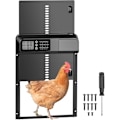 Miniatyrbild 1 av 5: Automatisk hönshusdörr, automatisk hönshusdörr med timer och manuell funktion, anti-klämsk hönburdörr med IP45 vattentät LED-display