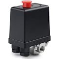 Miniatyrbillede 1 af 5: 220V luftkompressorventil Autoritetstrykpresse kompressorafbryderventilstyring for en hurtig trykreduktion (4 huller)