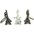Miniatyrbillede 2 af 3: Eiffeltårnet Frankrig Paris Nøglering