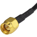 Pikkukuva 4 / 5: 2 kpl Dab-antenni Auto SMA-sovitin Autoradioantenni Patch-antenni Tuulilasiantennin pistoke SMA-kaapeli 5m 16.4ft Pioneer Clarion Kenwood Alpinille