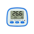 Miniatyrbillede 4 af 4: Digitalt køleskabs- og frysertermometer med magnet og stativ, letlæseligt køleskabstermometer med LED-indikator, Hi Lo-temperaturalarm, fryser