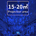 Miniatyrbilde 4 av 5: Planetprojektor, kreativt nattlys for soverom, stjerneprojektor, BT-romlys, musikk, USB