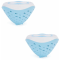 Miniatyrbilde 1 av 5: Svømmebassenglys, 2 stk undervanns badekarlys med fiskeprojeksjon, flytende LED-bassenglys med 6 moduser og 4 farger, for barn, badekar, Sp