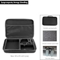 Miniatyrbilde 2 av 5: Bæreveske for GoPro, Oppbevaringsveske Kompatibel med Hero 10 9 8 7 6 5 4 3 2, Bærbar Deksel for Actionkamera (Stor)