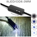 Miniatyrbillede 4 af 5: Industriel WiFi Endoskop 5.0 Megapixel HD IP68 Boreskop Vandtæt 8 Justerbar LED Inspektionskamera 600mAh Batteria til Android, iOS 4.2 (over