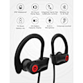 Pikkukuva 2 / 5: Bluetooth 5.3 langattomat kuulokkeet - IPX7 vedenkestävä, 15 tunnin akku, melua eristävä mikrofoni kuntosalille ja juoksuun