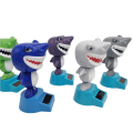 Pikkukuva 3 / 5: Harmaa 2 kpl aurinkotanssi lelu Bobble Head lelu Hai nukke Eläin tanssi hahmo lelu Auto kojelaudan koristeet Koristeet Koti Keskipisteet Koristelu