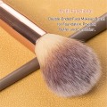 Miniatyrbild 3 av 5: Foundationborste, dubbelsidig borste för blandning av flytande puder, concealer makeup, rougeborste