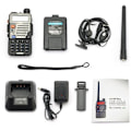 Miniatyrbillede 2 af 4: Walkie-Talkie Baofeng Uv-5R 100-240V Amerikansk SALG