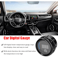 Miniatyrbild 2 av 5: 52 mm avgastemperaturmätare, digital LED-display för EGT-bil utomhus (40-120) ℃ x10 med bilsensorfunktion, lastbil, motorcykel