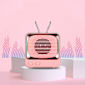 Miniatyrbilde 2 av 4: Søt Mini Bærbar Bluetooth-høyttaler (Rosa)