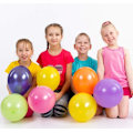 Miniatyrbilde 2 av 5: 100 assorterte fargeballonger, flerfarget lateksballong, assortert ballong for barnebursdag, bryllup, fester
