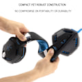 Miniatyrbillede 2 af 4: G2000 Stereo Gaming Headset til Controller, Noise Cancelling Over-Ear Hovedtelefoner med Mikrofon (Stil 2)