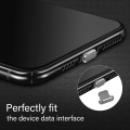 Pikkukuva 3 / 5: (Harmaa) 4 pölypistoketta yhteensopiva iPhone 11, 12 kanssa, pölysuojattu lataussuoja yhteensopiva iPhone 11, 12, Pro, Max/X/XS/XR, 7, 8 Plus, iPad Mini/