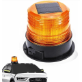 Pikkukuva 1 / 5: 12V LED-varoitusvalo Pyörivä magneetti Varoitusvalo Vilkkuva autoon Auto Kuorma-auto Langaton Super Bright (Aurinko/USB-varoitusvalo)
