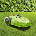 Miniatyrbild 5 av 5: 2 högkvalitativa rostfria stålpiggar, storlek 205mm för Worx S/M, 2 rostfria skruvbits för att förbättra dragkraften, robotgräsklipparhjul