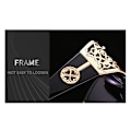 Miniatyrbilde 5 av 5: (Kaffe farge) Retro mote solbriller, personlige solbriller, brede ramme solbriller for kvinner.