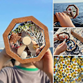 Pikkukuva 2 / 4: Tee-se-itse-kaleidoskooppisarja (10*10*22cm), 2022 Kaleidoskooppi Ma Sarja Pyörivä Kaleidoskooppilelu Kaleidoskooppi