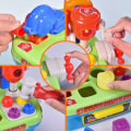 Miniatyrbild 5 av 5: Leksaker för 1-2 år gamla pojkar Stora tjocka multifunktionsmusikverktygsbänk Småbarnsleksaker, Pedagogiska byggleksaker för 1 2 3 år gamla pojkar flickor bebisar barn