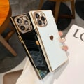 Miniatyrbillede 2 af 4: Fuld kamerabeskytter med stødsikkert bumper - Sort firkant med forstærkede hjørner til iPhone 14 Pro Max 6,7 tommer objektiv med fuld kamerabeskytter P