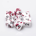 Pikkukuva 3 / 5: DD(Fuchsia) Noppapelisarja Epäsäännöllinen Heitto Verinen Punainen Pisteet Monipuolinen Roolipelaaminen Noppapelit D20 Noppapelisarja 7 Dungeons and Dragons Noppapelit