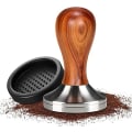 Miniatyrbillede 1 af 5: Kaffe Tamper, Kaffe Tamper, Espresso Tamper, Rustfrit stål Kaffe Press Tamper med silikonepude, Designer Kaffe Stempel Sæt, Kaffe Press Tamper