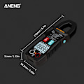 Miniatyrbild 4 av 5: ST205 Digital Multimeter med AMBERTY Automatiskt Område på 4 000 punkter True RMS AMPEREMETER AMPERE AC/DC DC NCV Resistans Automatisk Be