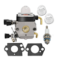 Miniatyrbillede 1 af 5: Karburator til Stihl Fs38 Fs45 Fs46 Fs55 Fs55r Km55 Hl45 Km55r