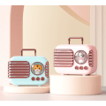 Pikkukuva 3 / 3: Luova retro-matkalaukku langaton bluetooth-kaiutin mini kannettava matkapuhelin subwoofer ulkoilma pieni ääni sininen