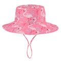 Miniatyrbild 1 av 5: Justerbar baby solhatt barn sommar keps bred brätte för pool/strand/simning/utomhus