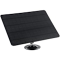 Miniatyrbillede 2 af 5: 10W 5V 2000mAh Micro USB Solpanel 360 Graders Rotation Vandtæt Vægmontering Monokrystallinsk Silicium Solpanel til USB Kamera Sort